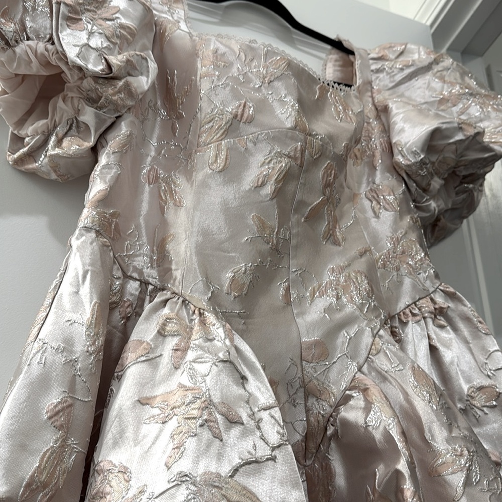 ASOS Puff Mini Dress - Picture 4 of 5
